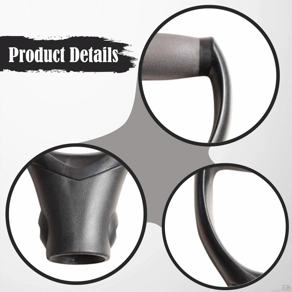 Handle Ergonomic Garden Tool Nonslip Comfortable PP Universal Replacement for Rake Fork
