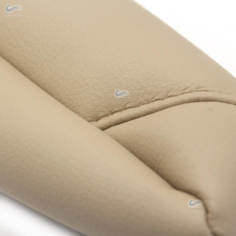 For Honda CRV CR-V 2007 2008 2009 2pcs Car Interior Side Seat Armrest Handle Cover Beige Color PU Leather with Foam