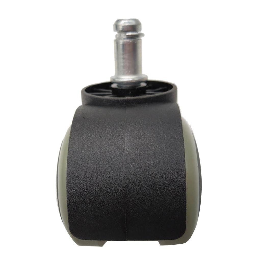 10PCS Chair Wheel OD Green Nylon PU 2in 360 Degrees  Rotating Office Chair Caster for Replacement