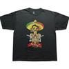 Viva Mexico Zapata T-Shirt Groß Schwarz Cancun Riviera Maya Grafik Souvenir T-Shirt