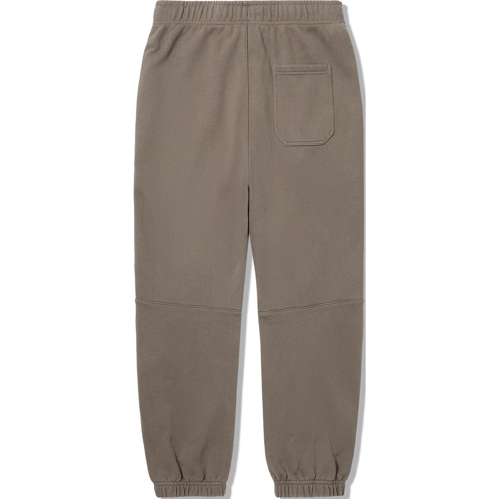 Li Ning Vital Series Mid Waist Loose Fit Drawstring Cuffed Knit Sports Pants Men Pants Chocolate-Brown AKLUA23-3