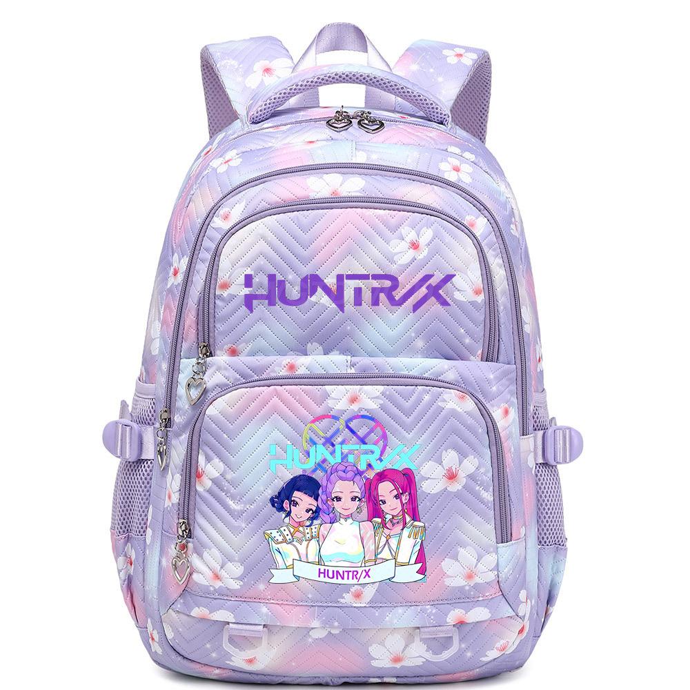 KPop Demon Hunter Ryggsekk Huntrix Student Tenåringer Skolesekk Zoey Rumi Mira Saja Gutter Jenter Reise Ryggsekk
