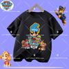 Paw Patrol Summer Children's T-Shirt Short Sleeve Girls' Casual Shirt Boys' Sports Shirt with Number Print