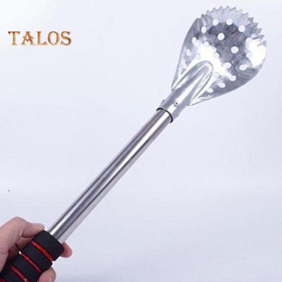 17,3 Zoll Eisfischer-Skimmerschaufel, Edelstahl-Eisfischer-Ausrüstung, Lochschaufel zum einfachen Entfernen von Schneematsch und Eis