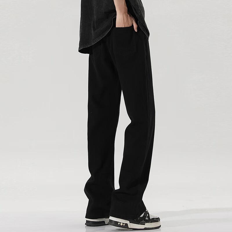 SWAMP AREA Men's High Street Retro Loose Fit Jeans