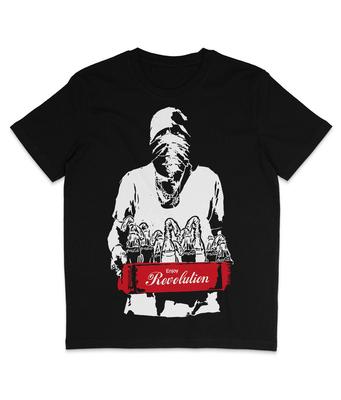 Enjoy Revolution - Bio-T-Shirt - Riot - Anarchist - Banksy - Street Art