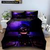 Halloween Horror Pumpkin King Queen Duvet Cover Night Witch Bedding Set Bat Moon Quilt Cover 2/3pcs Polyester Comforter Cover