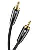 Biaz Cinch RCA Lotus Kopf Stecker-zu-Stecker Digitales Audio Subwoofer Kabel SPDIF 5.1