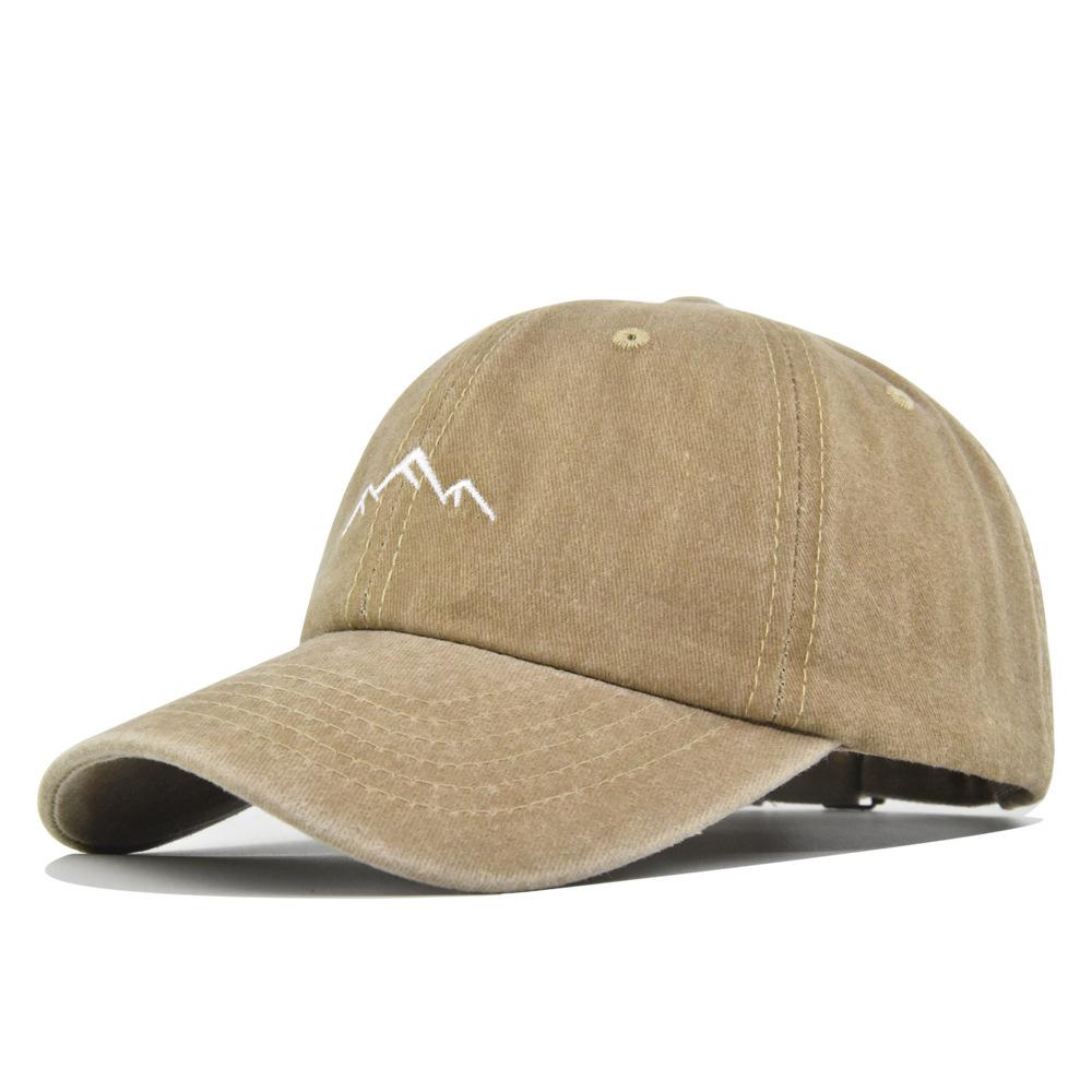 Verstellbare Vintage-Kappe für Damen und Herren für Outdoor-Wanderungen und Bergsteigen