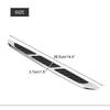 Ejoyous Car Exterior Decorative Trim, 2pcs Car Exterior Hood Side Door Air Vent Cover Intake Grille Decorative Trim Sticker, Auto Decorative