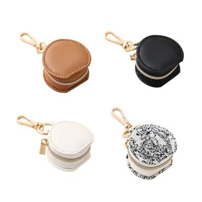 Handgefertigte Lederschmuck-Aufbewahrungstasche Elegante Designs Hochzeit Geburtstag Geschenk Präsentation Mehrfarbig