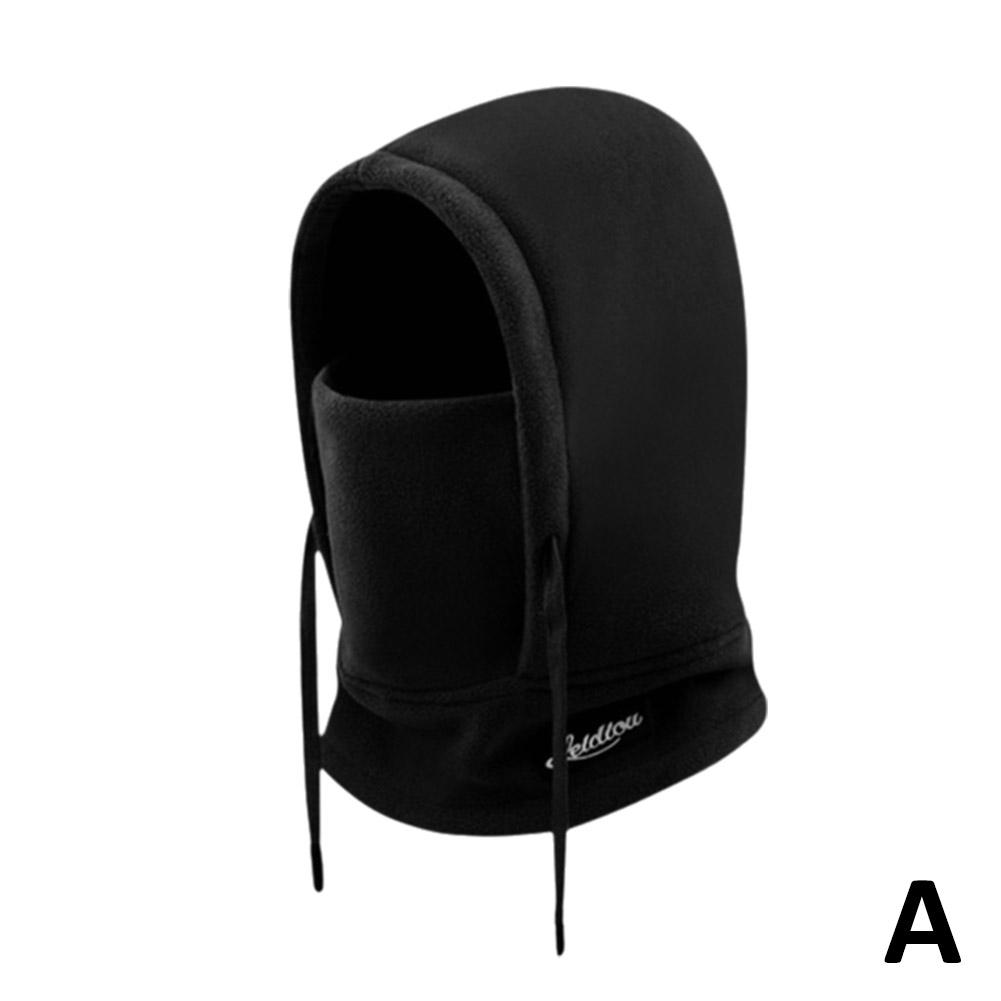 Winter Fashion Pullover Hat Balaclava Hat Ear & Neck Protection Hat Windproof Hooded Scarf Thickened Earmuffs Warm Cycling