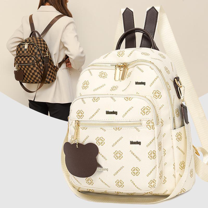 2025 Women's Multi-Function Backpack: Versatile, Casual, Large-Capacity Shoulder Bag for Commuting
