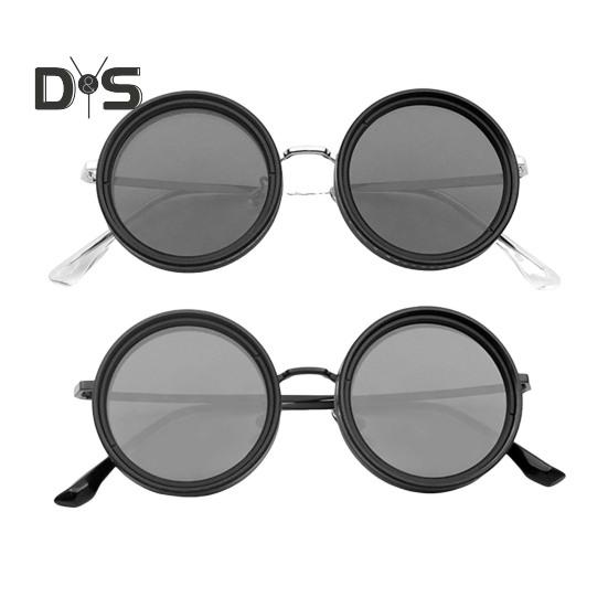 Ochelari polarizați rotunzi cu lentile cu filtru ND 1-9 viteze Ochelari de soare cu nuanță reglabilă Protecție UV Bărbați Pescuit pe plajă Conducere Ochelari de ciclism Ochelari