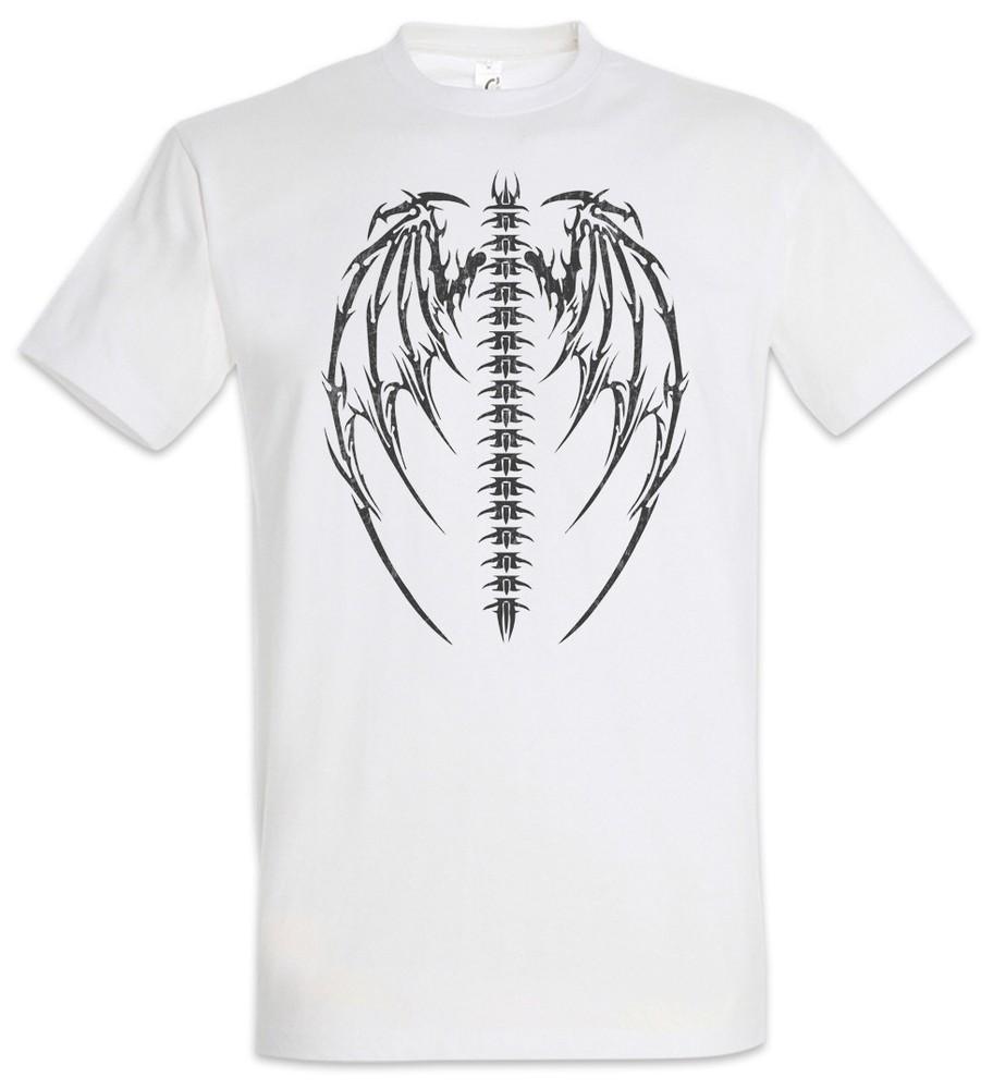 

Demon Skeleton Wings T-Shirt Reaper Devil Satan Satanism Wing Bones XL
