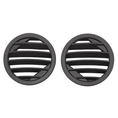 Car Left and Right Side Dash A/C Air Vent Grilles ABS Black for Mercedes-Benz X204 GLK 2009-2015 Car Air Vent