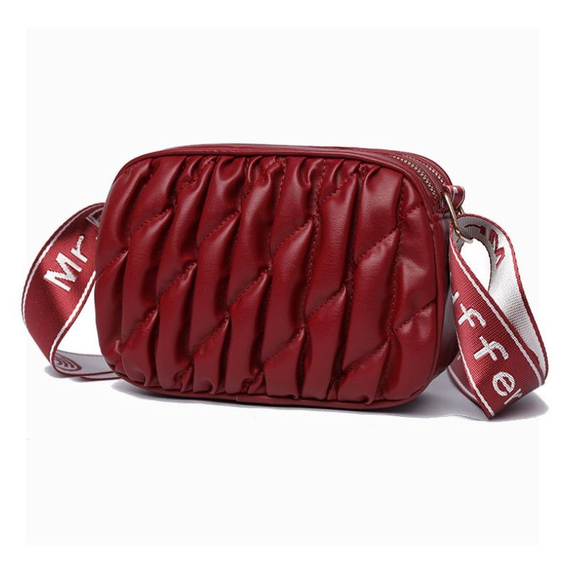 

Wrinkled Cloud Bag Ins Versatile Bubble Underarm Bag One Shoulder Crossbody Small Square Bag