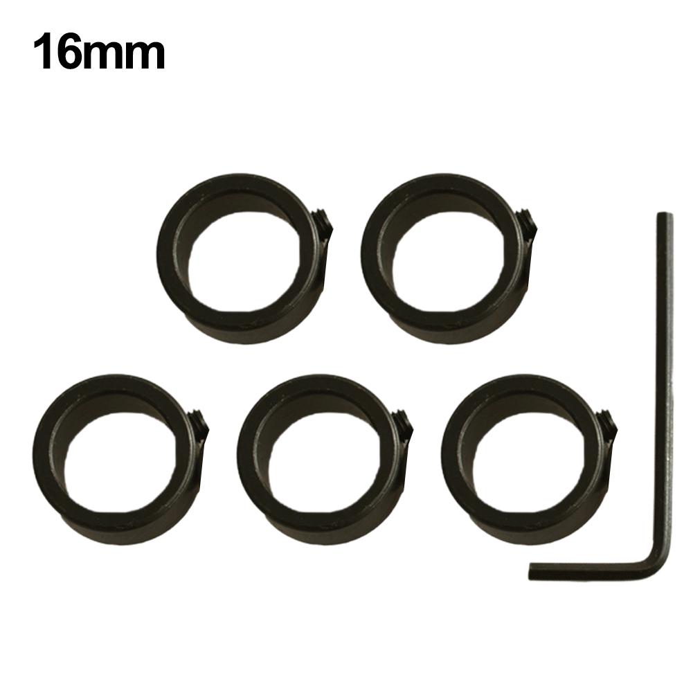 10mm Woodworking Drill Stopper Positively Locks Setscrew Type Size Variety Standard Bits Compatible Works With Standard Bits