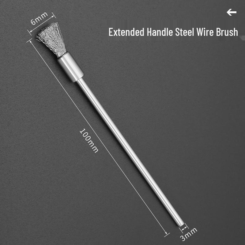 Electric Grinder Steel Wire Brush Polishing Head for Rust Removal and Walnut Polishing