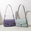Premium Commuter Niche Shoulder Bag Korean Fashion Underarm Small Square Bag Leather Simple Versatile Messenger Bag