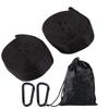 Black Hammock Tree Straps Set