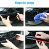 Car Door Anti Scratch Protector Strip Rearview Mirror Anti-collision Stickers Universal Rubber Auto Bumper Protector Bar Styling