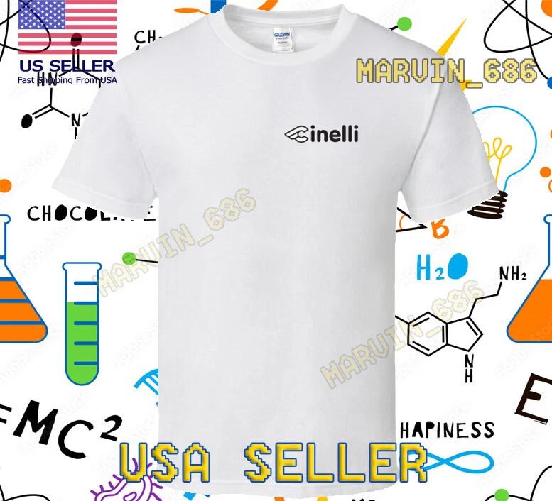NEW SHIRT CINELLI CYCLING RACING LOGO T-Shirt FUNNY SIZE S-5XL 4XL