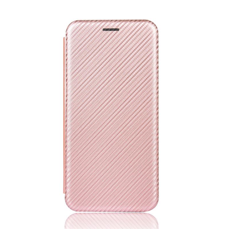 Samsung S24 Ultra Carbon Fiber Flip Leather Phone Case.