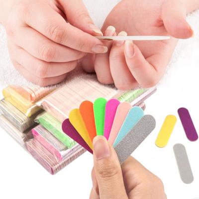 100Pcs Nail Files Double-Sided Multifunctional Nail Care Manicure Tools Nail Art Buffer Dead Skin Polishing Grinding Tool Nail Supplies