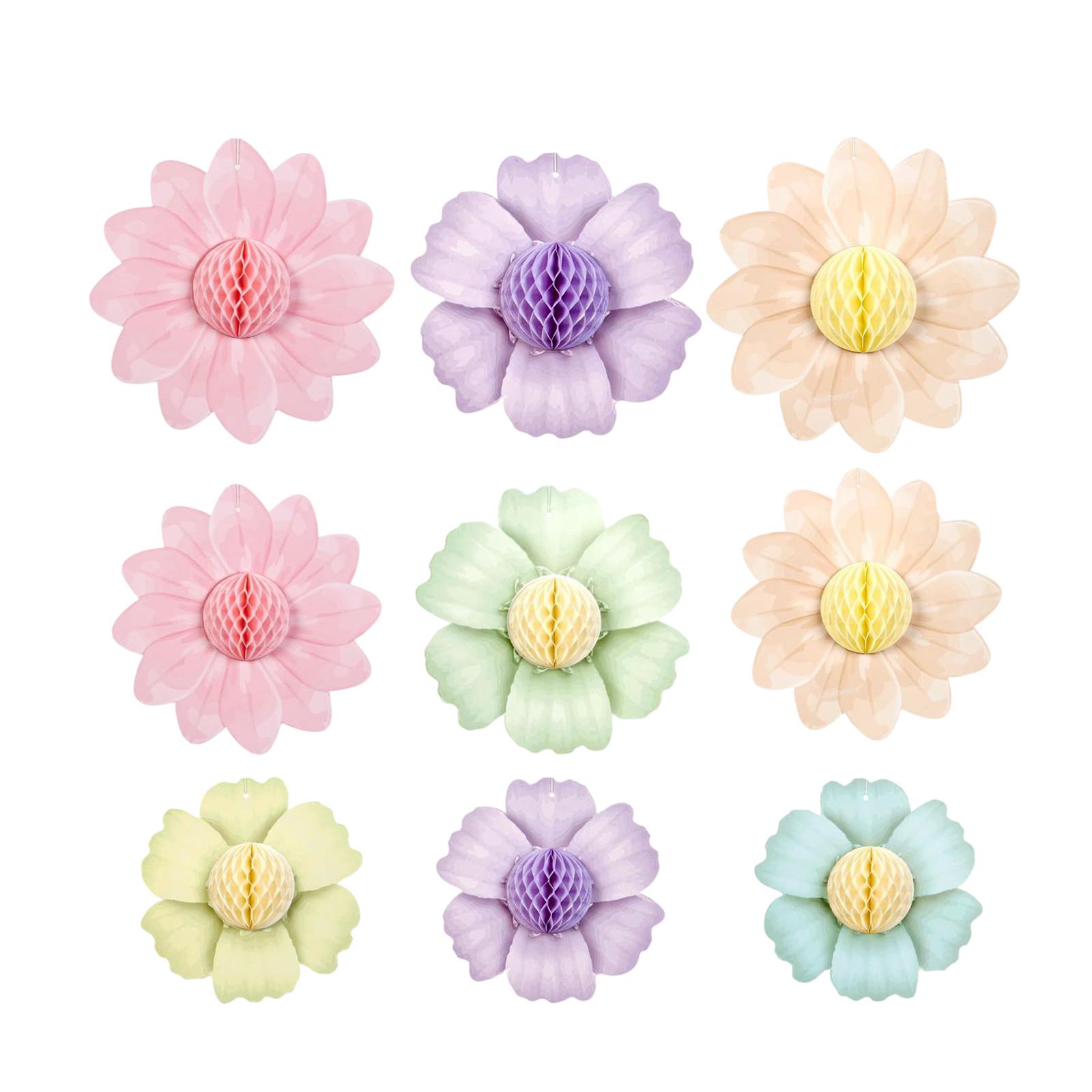 

Flower Honeycomb Party Decoration Hanging Paper Flower Honeycomb Pendant
