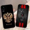 Russia Vintage Emblem Flag Phone Case For Redmi K60 K40 K30 15 15C 14C 13C 12C 12 10 10C 9T 9C 9A 9 8 8A A1 A2 A3 Pro Plus Case