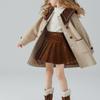 Girls' Woolen Coat, Loose School Style, Spring and Autumn Children's Woolen Coat, Winter Thickened Cotton-padded Coat