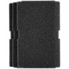 3 stuks Drogerfilters 2964840100 voor Beko Grundig Elektra Bregenz Blomberg DSX83410W DE8635RX Droogtrommel Warmtepompdroger spons Schuimfilter240X150X12MM)