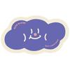 Silica Diatomaceous Mud Bath Mat Bathroom Entryway Non-Slip Fast Drying Cartoon Design Floor Rug