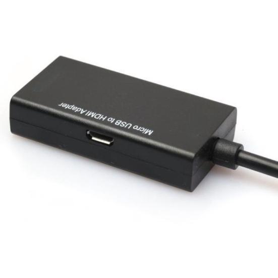Micro USB Male To HDMI-compatible Female High Clarity Adapter Converter Cable for Phone HDTV Monitor