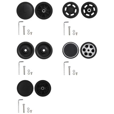1 PZ Pratico Ruote Sostitutive in PVC per Valigie Ruote Silenziose per Valigie da Viaggio Ruote per Trolley