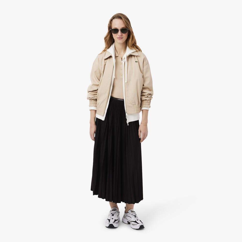 Lacoste Women's Essential Long Pleated Skirt JF1402-56G3LA