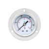 MAIRUIKESI Dry Pressure Gauge 50mm -1-0-600bar Back Connection With Flange 304 Stainless Steel Case for Water Gas Air Manometer