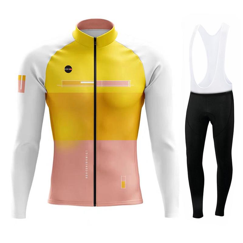 G2026 Sommer Atmungsaktiver Radanzug Obikful Team Frühling Lang Atmungsaktiv Langarm Frühling Neu Herren MTB Fahrradbekleidung Anzüge Roupa Ciclismo