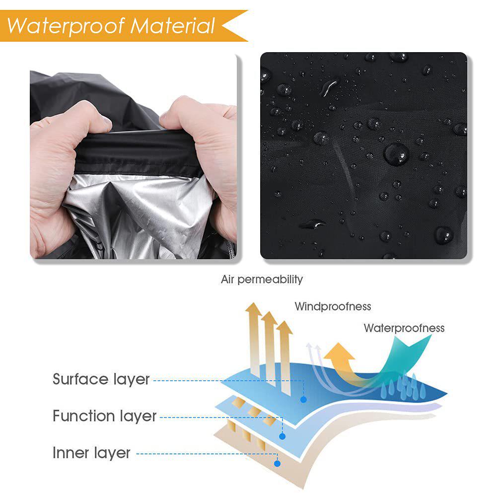 Outdoor Folding Ladder Protective Cover - Rainproof, Dustproof, and Sunshade