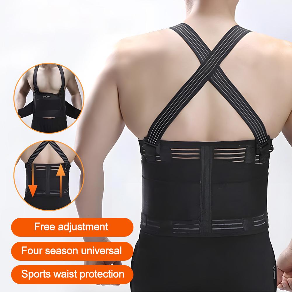 Strap Support Work Back Brace Lower Back Support Elastic Back Brace New Fitness Body Belt Sports