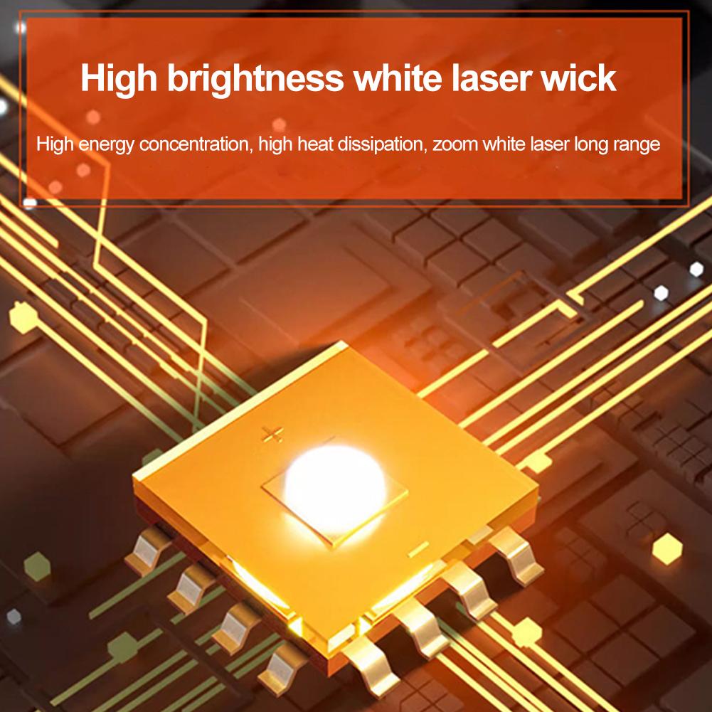 High Strong Power Led Flashlights 2000LM Tactical Torch with Display Light USB Charging Camping Fishing Emergency Zoom Lantern