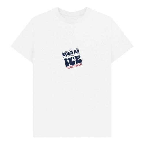 Foreigner Unisex Adult Cold As Ice T-Shirt