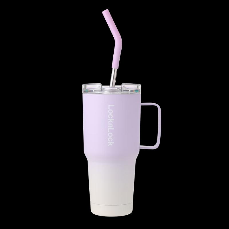 LocknLock Iridescent Dual-Use Insulated Tumbler