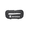 BEVX4 For New Skoda Octavia Kodiaq Fabia Safety Belt Buckle Cover for Anti-collision and Anti-scratch Protection Leather Cover