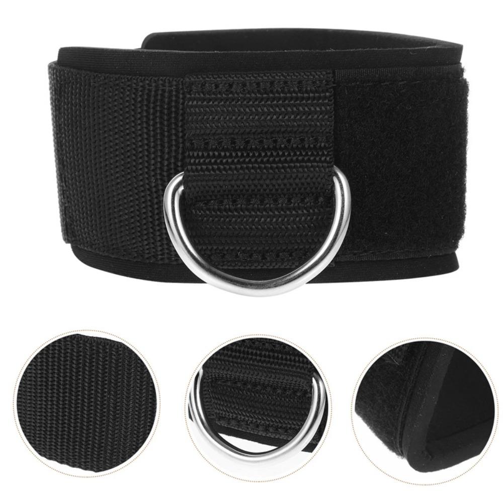 2pcs D Shape Buckle Ankle Support Brace Adjustable Ankle Cuffs Straps Durable Wrist Straps  Gym