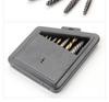 10-Piece Screw Extractor Set with Iron Box for Bolt Removal