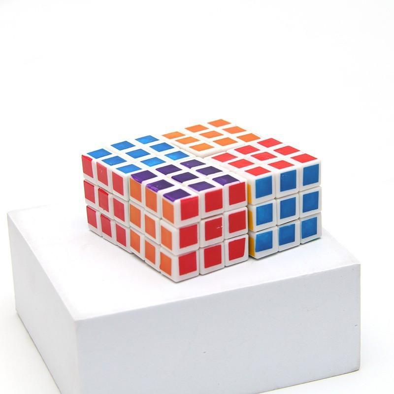3PCS 3CM Mini Cube Puzzles 3x3x3 Fun Party Favors Kids School Rewards Classroom Prizes Perfect for Birthdays Easter Christmas