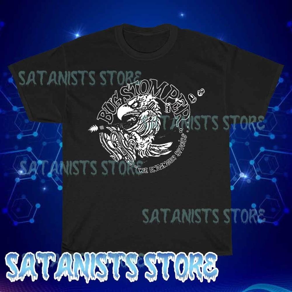 

New Aliens Bug Stomper We Endanger Species Men s T-shirt Funny Size S to 5XL 4XL