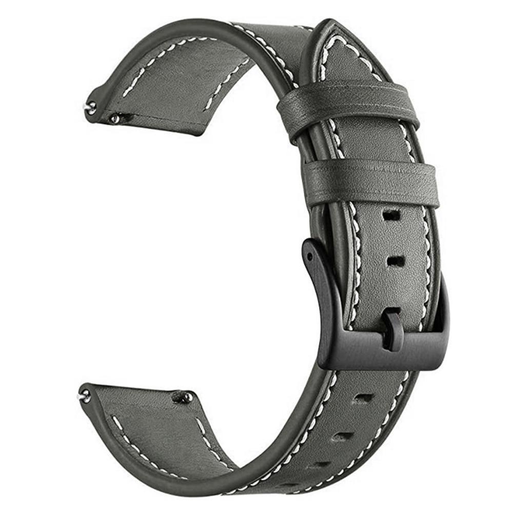 20mm Watch Band for Garmin Venu/Sq/Sq 2/2 Plus,Genuine Cow Leather Replacement Straps